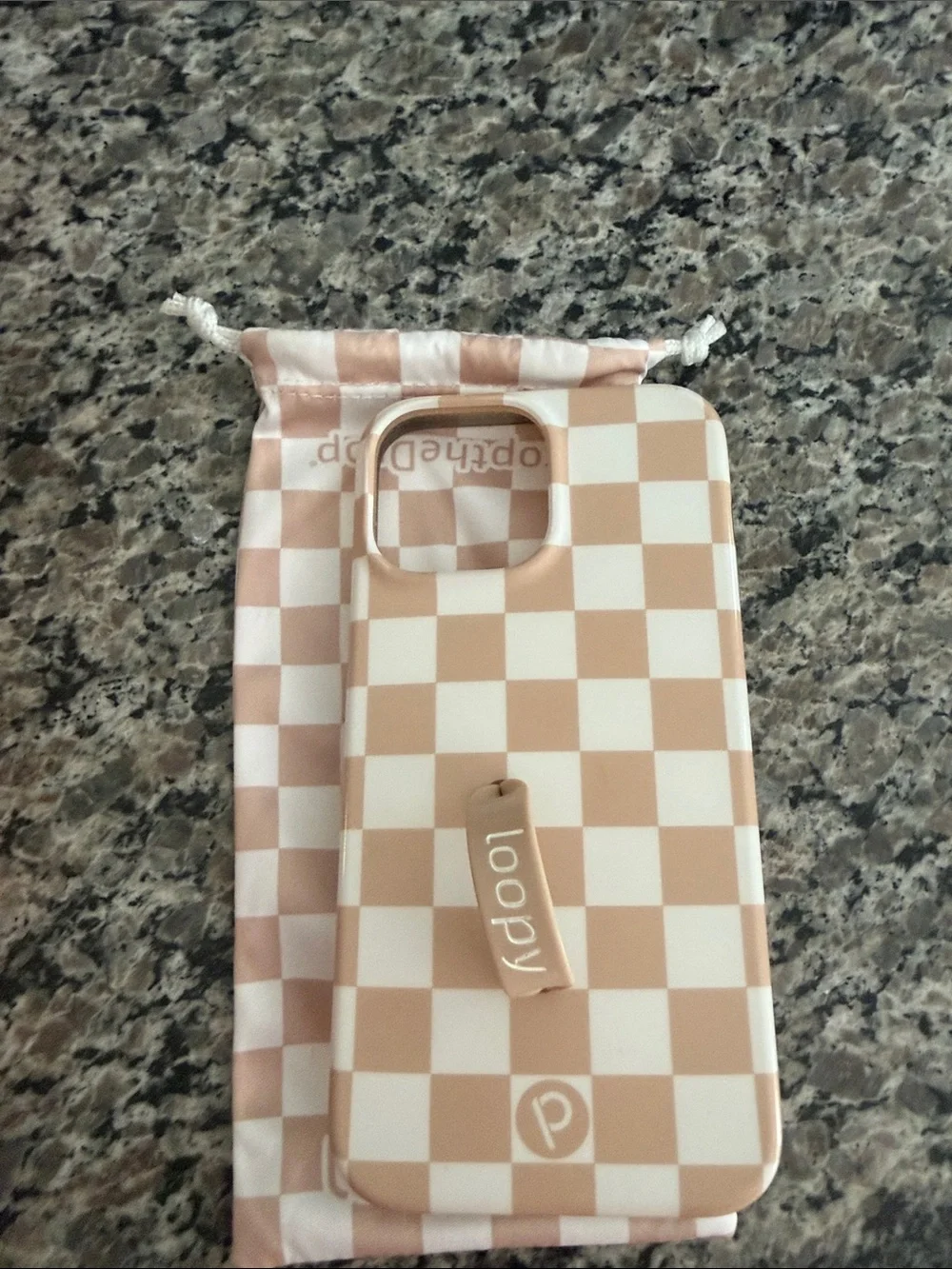 13 Pro Max Loopy Checkerboard Phone Case